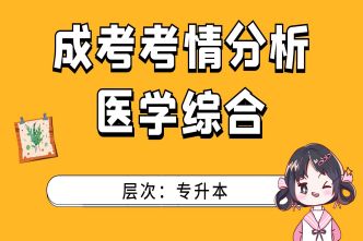 2021年福建成人高考专升本《医学综合》考情分析